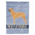 thumbnail image 1 of Carolines Treasures BB5575GF Bullmastiff Welcome Flag Garden Size  Small multicolor, 1 of 3
