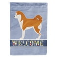 thumbnail image 1 of Carolines Treasures BB5576GF Akita Welcome Flag Garden Size  Small multicolor, 1 of 3
