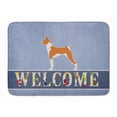 thumbnail image 1 of Basenji Welcome Machine Washable Memory Foam Mat, 1 of 4