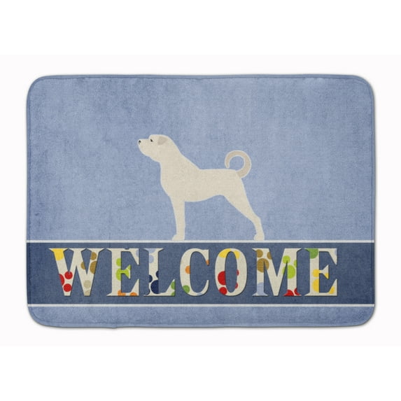 Carolines Treasures BB5581RUG Anatolian Shepherd Welcome Machine Washable Memory Foam Mat