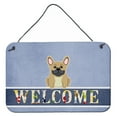 thumbnail image 1 of Carolines Treasures BB5591DS812 French Bulldog Cream Welcome Wall or Door Hanging Prints, 1 of 1