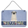 thumbnail image 1 of Carolines Treasures BB5597DS812 Mastiff Brindle White Welcome Wall or Door Hanging Prints, 1 of 1