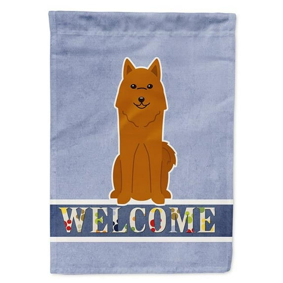 Karelian Bear Dog Welcome Garden Flag
