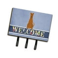thumbnail image 1 of Carolines Treasures BB5643TH68 Irish Terrier Welcome Leash or Key Holder Triple multicolor, 1 of 4