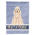 thumbnail image 1 of Cocker Spaniel Buff Welcome Flag Garden Size BB5675GF, 1 of 3