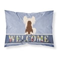 thumbnail image 1 of Carolines Treasures BB5694PILLOWCASE Chinese Crested Cream Welcome Fabric Standard Pillowcase Standard multicolor, 1 of 2