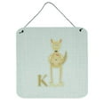 thumbnail image 1 of Carolines Treasures BB5736DS66 Alphabet K for Kangaroo Wall or Door Hanging Prints 6HX6W multicolor, 1 of 1