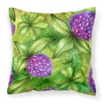 thumbnail image 1 of Carolines Treasures BB5756PW1818 Shamrocks in Bloom Fabric Decorative Pillow 18HX18W multicolor, 1 of 2