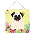 thumbnail image 1 of Carolines Treasures BB6004DS66 Easter Eggs Pug Cream Wall or Door Hanging Prints, 1 of 1