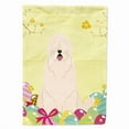 thumbnail image 1 of Carolines Treasures BB6024GF Easter Eggs South Russian Sheepdog Garden Size Flag, 1 of 3