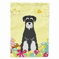 thumbnail image 1 of Caroline's Treasures BB6033GF Easter Eggs Standard Schnauzer Salt and Pepper Flag Garden Size , Small, multicolor, 1 of 3