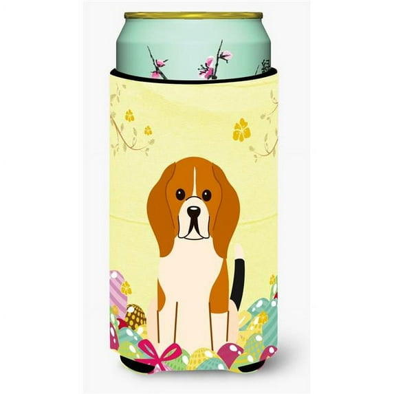 Carolines Treasures BB6040TBC Easter Eggs Beagle Tricolor Tall Boy Beverage Insulator Hugger