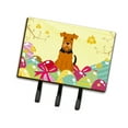thumbnail image 1 of Carolines Treasures BB6041TH68 Easter Eggs Airedale Leash or Key Holder Triple multicolor, 1 of 4