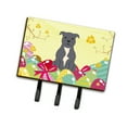 thumbnail image 1 of Carolines Treasures BB6046TH68 Easter Eggs Staffordshire Bull Terrier Blue Leash or Key Holder Triple multicolor, 1 of 4