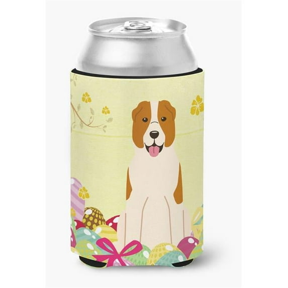 Carolines Treasures BB6049CC Easter Eggs Central Asian Shepherd Dog Can or Bottle Hugger