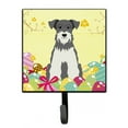 thumbnail image 1 of Carolines Treasures BB6054SH4 Easter Eggs Miniature Schnauzer Salt and Pepper Leash or Key Holder 7Hx4.25W multicolor, 1 of 1