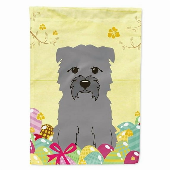 Caroline's Treasures BB6059GF Easter Eggs Glen of Imal Grey Flag Garden Size , Small, multicolor