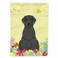 thumbnail image 1 of Caroline's Treasures BB6066GF Easter Eggs Giant Schnauzer Flag Garden Size , Small, multicolor, 1 of 3