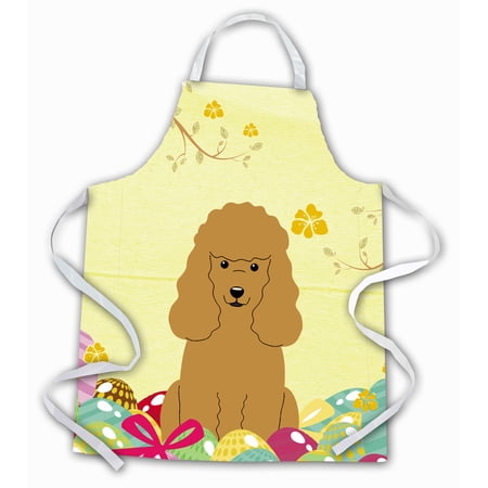 Carolines Treasures BB6069APRON Easter Eggs Poodle Tan Apron Large multicolor price history and forecast - Caroline's Treasures BB6069APRON