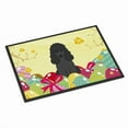thumbnail image 1 of Carolines Treasures BB6071JMAT 24 x 36 in. Easter Eggs Poodle Black Indoor or Outdoor Mat, 1 of 4