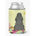 thumbnail image 1 of Carolines Treasures BB6092CC Easter Eggs Cocker Spaniel Black Can or Bottle Hugger, 1 of 1