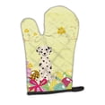 thumbnail image 1 of Carolines Treasures BB6097OVMT Easter Eggs Dalmatian Oven Mitt Large multicolor, 1 of 7