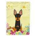 thumbnail image 1 of Carolines Treasures BB6109CHF Easter Eggs English Toy Terrier Flag Canvas House Size, 1 of 4
