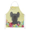 thumbnail image 1 of Carolines Treasures BB6112APRON Easter Eggs Chinese Crested Black Apron Large multicolor, 1 of 4