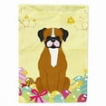 thumbnail image 1 of Easter Eggs Flashy Fawn Boxer Flag Canvas House Size, 1 of 4
