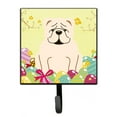 thumbnail image 1 of Carolines Treasures BB6123SH4 Easter Eggs English Bulldog White Leash or Key Holder 7Hx4.25W multicolor, 1 of 1