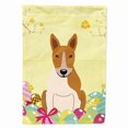 thumbnail image 1 of Carolines Treasures BB6135GF Easter Eggs Bull Terrier Red White Flag Garden Size , Small, multicolor, 1 of 3