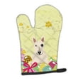 thumbnail image 1 of Carolines Treasures BB6138OVMT Easter Eggs Bull Terrier White Oven Mitt Large multicolor, 1 of 7