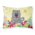 thumbnail image 1 of Carolines Treasures BB6139PILLOWCASE Easter Eggs Chow Chow Blue Fabric Standard Pillowcase Standard multicolor, 1 of 2