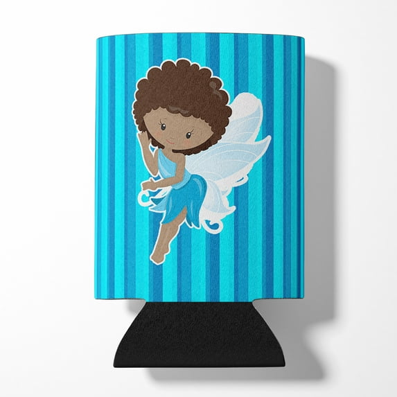 Carolines Treasures BB6906CC Fairy Blue Stripes Can or Bottle Hugger Can Hugger multicolor