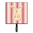 thumbnail image 1 of Carolines Treasures BB7084SH4 Rabbit on Stripes Leash or Key Holder Single Hook multicolor, 1 of 1