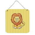 thumbnail image 1 of Carolines Treasures BB7146DS66 Lion Wall or Door Hanging Prints 6HX6W multicolor, 1 of 1