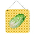 thumbnail image 1 of Carolines Treasures BB7196DS66 Chinese Cabbage on Basketweave Wall or Door Hanging Prints 6x6 multicolor, 1 of 1