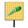 thumbnail image 1 of Carolines Treasures BB7199SH4 Cucumber on Basketweave Leash or Key Holder Single Hook multicolor, 1 of 1