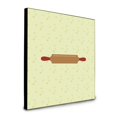 thumbnail image 1 of Carolines Treasures  8 x 8 x 0.625 in. Rolling Pin on Green Artwork Panel Wall Decor, 1 of 1