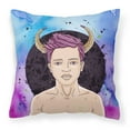 thumbnail image 1 of Carolines Treasures BB7318PW1818 Taurus Zodiac Sign Fabric Decorative Pillow  18H x18W multicolor, 1 of 2