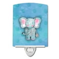 thumbnail image 1 of Carolines Treasures BB7372CNL Blue Elepant Watercolor Ceramic Night Light, 1 of 2