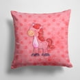 thumbnail image 1 of Carolines Treasures BB7379PW1414 Polkadot Horse Watercolor Fabric Decorative Pillow, 1 of 4