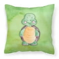 thumbnail image 1 of Carolines Treasures BB7382PW1818 Turtle Watercolor Fabric Decorative Pillow, 1 of 2