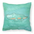 thumbnail image 1 of Carolines Treasures BB7385PW1818 Alligator Watercolor Fabric Decorative Pillow, 1 of 1
