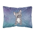 thumbnail image 1 of Carolines Treasures BB7395PW1216 French Bulldog Watercolor Canvas Fabric Decorative Pillow  12H x16W multicolor, 1 of 3
