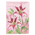 thumbnail image 1 of Carolines Treasures BB7446GF Pink Lillies Flag Garden Size  Small multicolor, 1 of 3