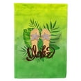 thumbnail image 1 of Carolines Treasures BB7449GF Aloha Flip Flops Flag Garden Size  Small multicolor, 1 of 3