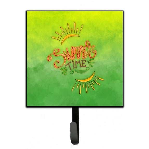 Carolines Treasures BB7453SH4 Summer Time Leash or Key Holder Single Hook multicolor