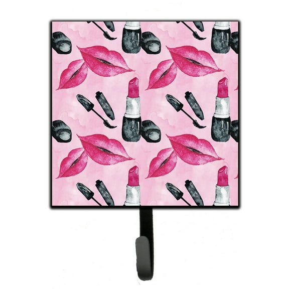 Carolines Treasures BB7501SH4 Watercolor Diva Lipstick Leash or Key Holder Single Hook multicolor