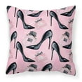 thumbnail image 1 of Carolines Treasures BB7507PW1818 Fashion Diva Shoes and Perfume Fabric Decorative Pillow  18H x18W multicolor, 1 of 2